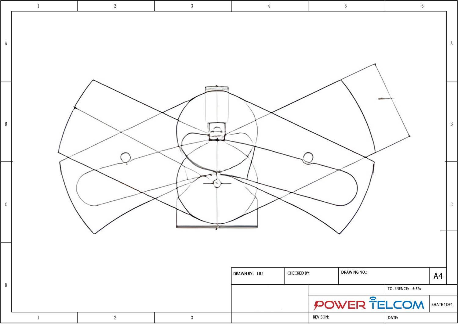 Pole Key Anchor Drawing